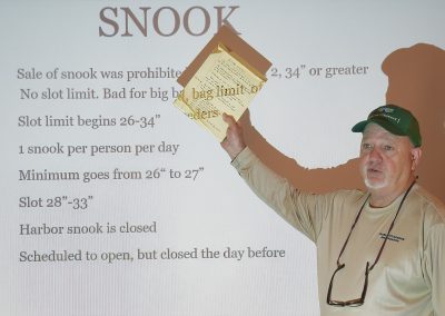 Student presentation on Snook
